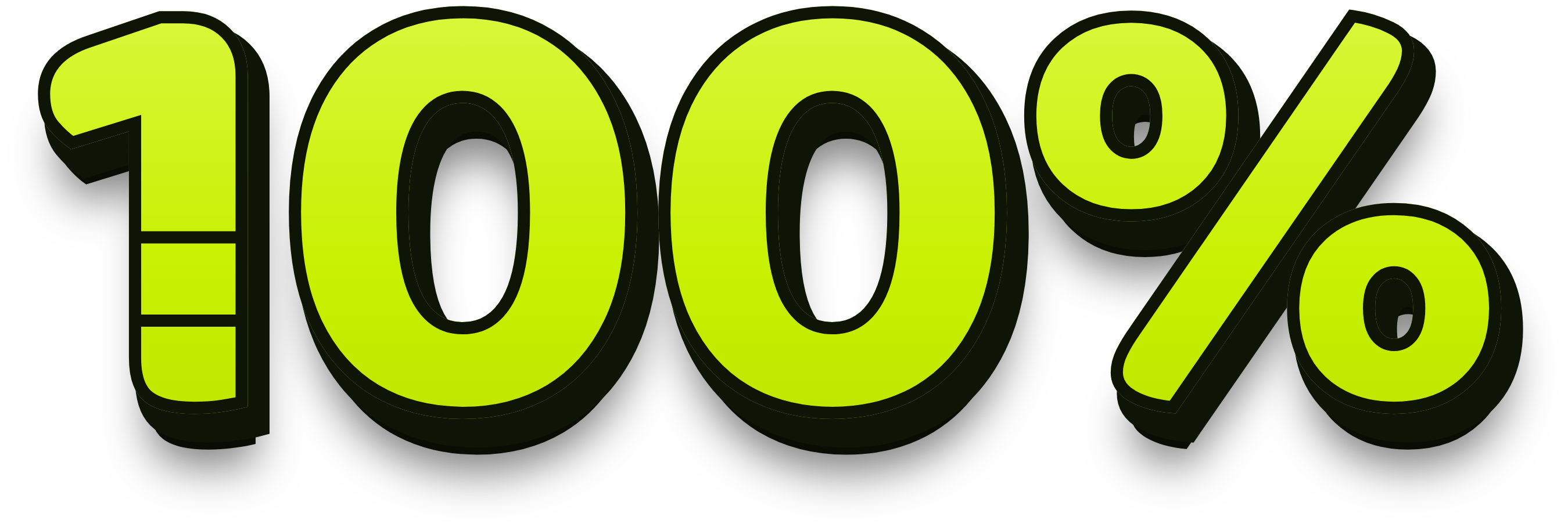 100%